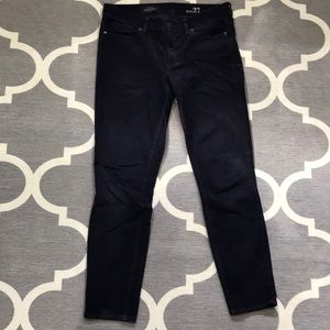 J Crew Navy Toothpick Corduroys size 27